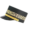 High Quality New Design Doorman Hats Customizable with Different Logos and Colors Hotel Doorman Hats Customized