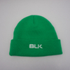 High Quality Embroidery Logo Unisex Knitted Beanie Hats Warm Winter Bobble Hat