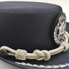 Custom Ceremonial Police Dress Hat Formal Uniform Parade Hat with Embroidered Badge And Braided Cord