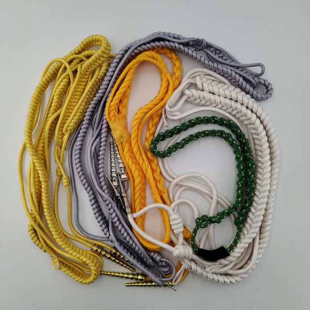 Ceremonial Aiguillette Shoulder Cord for Military Police Band Uniforms