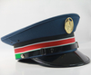 Custom Railway Uniform Cap Railroad Conductor Hat Train Service Peak Cap