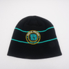 High Quality Embroidery Logo Unisex Knitted Beanie Hats Warm Winter Bobble Hat