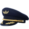 Pilot Cap Airline Captain Hat for Aviation Uniforms