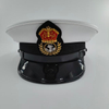 High Quality Naval Cap With Embroidery Navy Ceremonial Hats White Sailor Hats Yacht Captain Hats