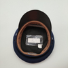 Custom Alaska Airlines Pilot Cap with Silver Visor Embroidery